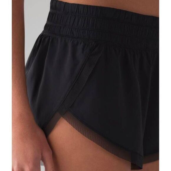 LULULEMON ATHLETICA Anew Short (4') Black Size 4 - Picture 1 of 6
